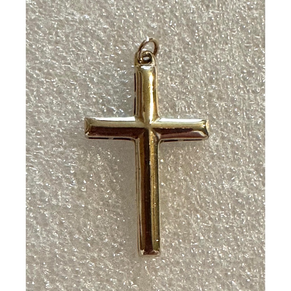 Hand Crafted 14k Cross Pendant 1.5 grams